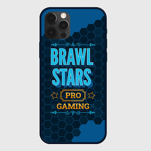 Чехол iPhone 12 Pro Max Игра Brawl Stars: PRO Gaming / 3D-Черный – фото 1