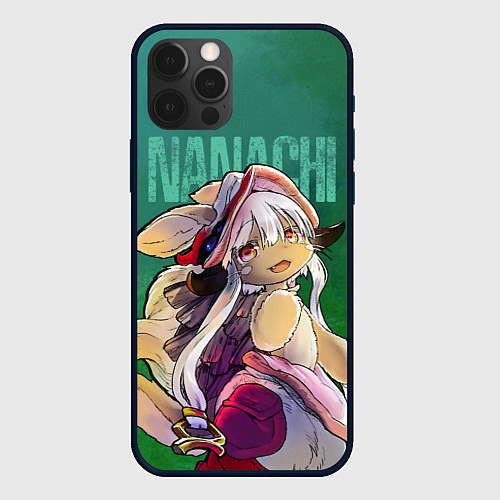 Чехол iPhone 12 Pro Max Made in Abyss аниме Наначи / 3D-Черный – фото 1