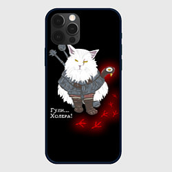 Чехол для iPhone 12 Pro Max Котьмак ГУЛИ чёрный, цвет: 3D-черный