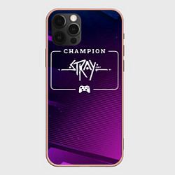 Чехол iPhone 12 Pro Max Stray Gaming Champion: рамка с лого и джойстиком н