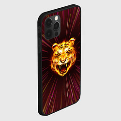 Чехол для iPhone 12 Pro Max Stay Wild! Tiger, цвет: 3D-черный — фото 2