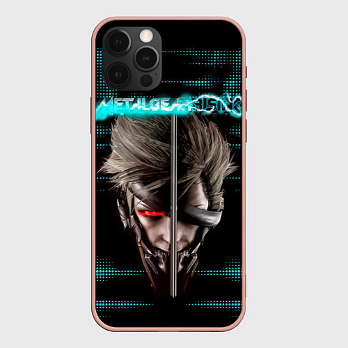 Чехол iPhone 12 Pro Max Metal Gear Rising Revengeance / 3D-Светло-розовый – фото 1