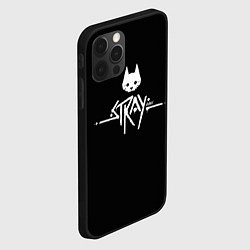 Чехол для iPhone 12 Pro Max Stray night cat, цвет: 3D-черный — фото 2
