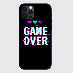 Чехол iPhone 12 Pro Max Game Over Pixels