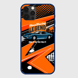 Чехол iPhone 12 Pro Max Street racing Legend retro