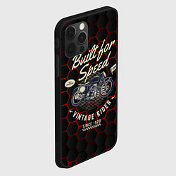 Чехол для iPhone 12 Pro Max Old vintage moto, цвет: 3D-черный — фото 2