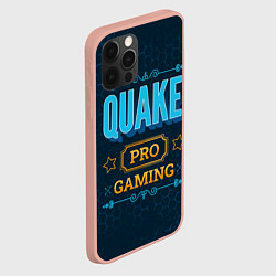 Чехол для iPhone 12 Pro Max Игра Quake: pro gaming, цвет: 3D-светло-розовый — фото 2