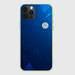 Чехол iPhone 12 Pro Max Сборная Уругвая синяя абстракция