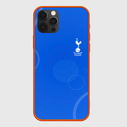 Чехол iPhone 12 Pro Max Tottenham hotspur Голубая абстракция