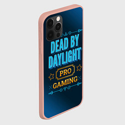 Чехол для iPhone 12 Pro Max Игра Dead by Daylight: pro gaming, цвет: 3D-светло-розовый — фото 2