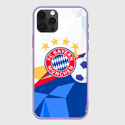 Чехол iPhone 12 Pro Max Bayern munchen Абстракция геометрии