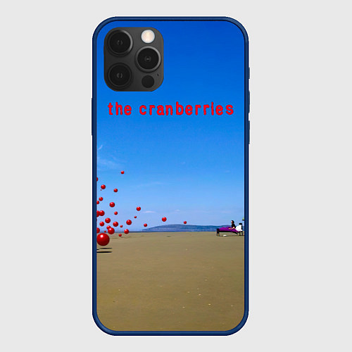 Чехол iPhone 12 Pro Max Wake Up and Smell the Coffee - The Cranberries / 3D-Тёмно-синий – фото 1
