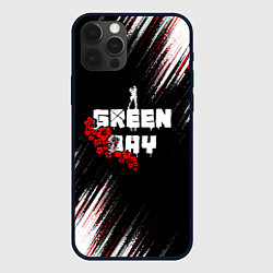 Чехол iPhone 12 Pro Max Green day - абстракция