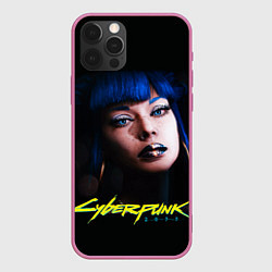Чехол iPhone 12 Pro Max Cyberpunk 2077 - Чери Наулин