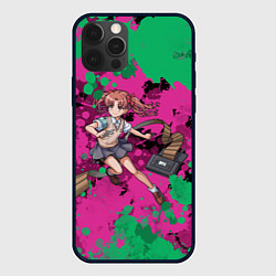 Чехол для iPhone 12 Pro Max Acid Kuroko - Некий научный Рейлган, цвет: 3D-черный