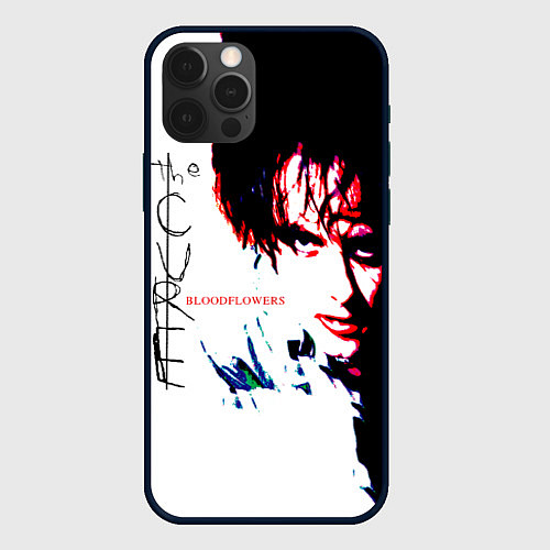 Чехол iPhone 12 Pro Max Bloodflowers - The Cure / 3D-Черный – фото 1