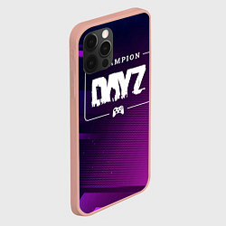 Чехол для iPhone 12 Pro Max DayZ gaming champion: рамка с лого и джойстиком на, цвет: 3D-светло-розовый — фото 2