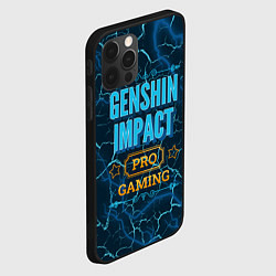 Чехол для iPhone 12 Pro Max Игра Genshin Impact: pro gaming, цвет: 3D-черный — фото 2