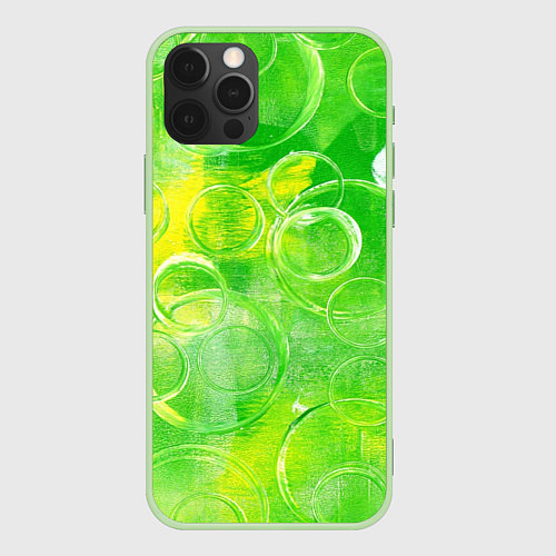 Чехол iPhone 12 Pro Max Мохито освежающий / 3D-Салатовый – фото 1