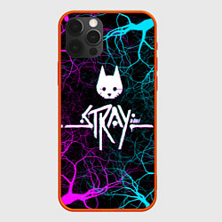 Чехол для iPhone 12 Pro Max Stray - neon, цвет: 3D-красный