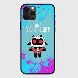 Чехол iPhone 12 Pro Max Овечка арт - Cult of the lamb