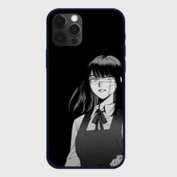 Чехол для iPhone 12 Pro Max Человек-бензопила : Аса Митака, цвет: 3D-черный