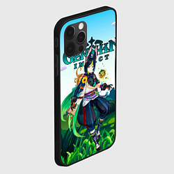 Чехол для iPhone 12 Pro Max Тигнари Геншин импакт, цвет: 3D-черный — фото 2