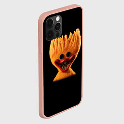 Чехол для iPhone 12 Pro Max POPPY PLAYTIME ХАГИ ВАГИ В ЖЁЛТОМ ЦВЕТЕ, цвет: 3D-светло-розовый — фото 2