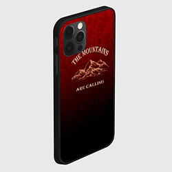 Чехол для iPhone 12 Pro Max Горы зовут, путешествие, цвет: 3D-черный — фото 2