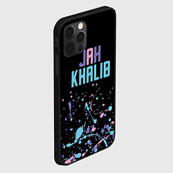 Чехол для iPhone 12 Pro Max Jah Khalib - краска, цвет: 3D-черный — фото 2