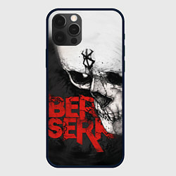 Чехол iPhone 12 Pro Max Berserk - Череп с клеймом жертвы