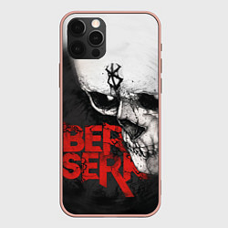 Чехол iPhone 12 Pro Max Berserk - Череп с клеймом жертвы