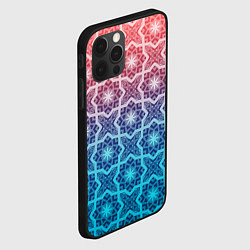 Чехол для iPhone 12 Pro Max Восточная мозаика, цвет: 3D-черный — фото 2