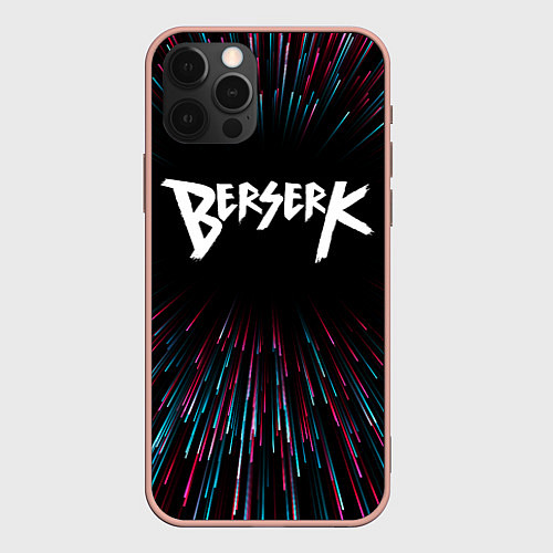 Чехол iPhone 12 Pro Max Berserk infinity / 3D-Светло-розовый – фото 1