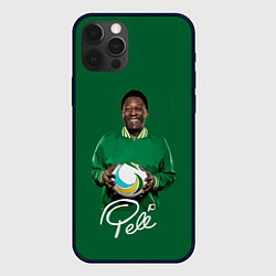 Чехол iPhone 12 Pro Max Пеле PELE легенда футбола