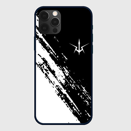 Чехол iPhone 12 Pro Max Code geass краска / 3D-Черный – фото 1