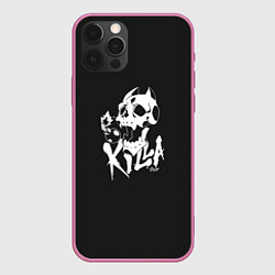 Чехол для iPhone 12 Pro Max Killer queen from JoJo, цвет: 3D-малиновый