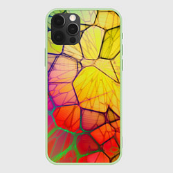 Чехол iPhone 12 Pro Max Абстрактные цветные фигуры