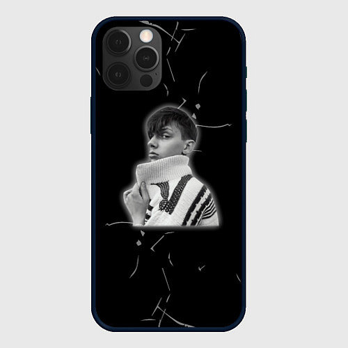 Чехол iPhone 12 Pro Max Рэп тима белорусских / 3D-Черный – фото 1