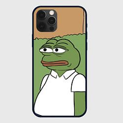 Чехол iPhone 12 Pro Max Pepe Gomer прячется в кусты