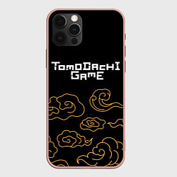 Чехол iPhone 12 Pro Max Tomodachi Game anime clouds