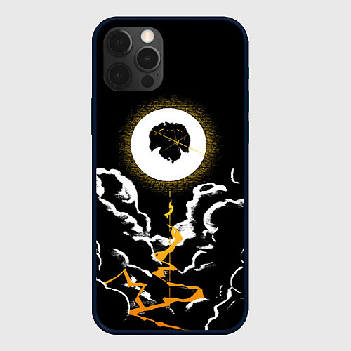Чехол iPhone 12 Pro Max Дыхание грома - Клинок - Зеницу / 3D-Черный – фото 1