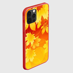 Чехол для iPhone 12 Pro Max Символ осени, цвет: 3D-красный — фото 2