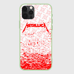 Чехол iPhone 12 Pro Max Metallica - брызги