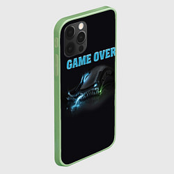 Чехол для iPhone 12 Pro Max Game over - доигрался, цвет: 3D-салатовый — фото 2