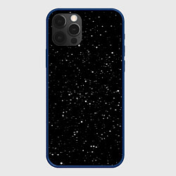 Чехол для iPhone 12 Pro Max Космический Снег, цвет: 3D-тёмно-синий
