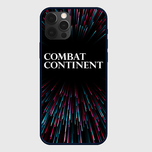 Чехол iPhone 12 Pro Max Combat Continent infinity / 3D-Черный – фото 1