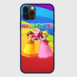 Чехол для iPhone 12 Pro Max Mario Party - Nintendo, цвет: 3D-черный