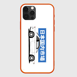 Чехол iPhone 12 Pro Max Японские авто Nissan Silvia s13 JDM