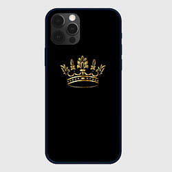 Чехол для iPhone 12 Pro Max Королевская особа, цвет: 3D-черный